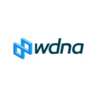 Imagem com a logo da empresa WDNA
